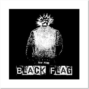 Black flag Posters and Art